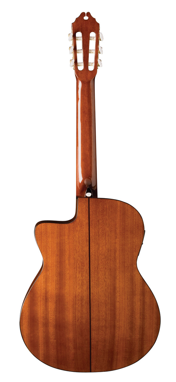 Washburn C5CE Classical Cutaway Acoustic-Electric Guitar – Natural (C5CE-A-U)