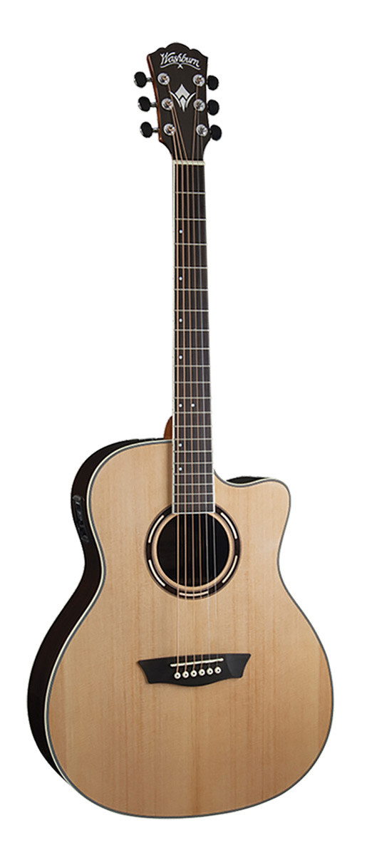Washburn AG70CE Apprentice Series Grand Auditorium Cutaway