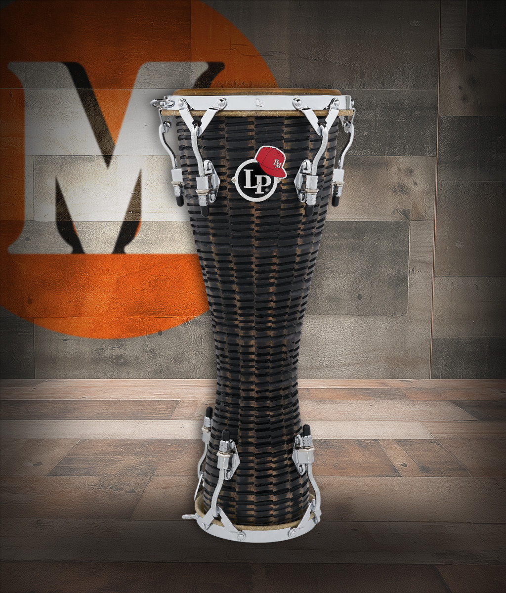 Latin Percussion LP Pedrito Martinez Signature Deep Cut Mango Itotele (LP491-PM) - handcrafted mango wood Afro-Cuban Bata drum designed with Pedrito Martinez, available at Musician Madness.