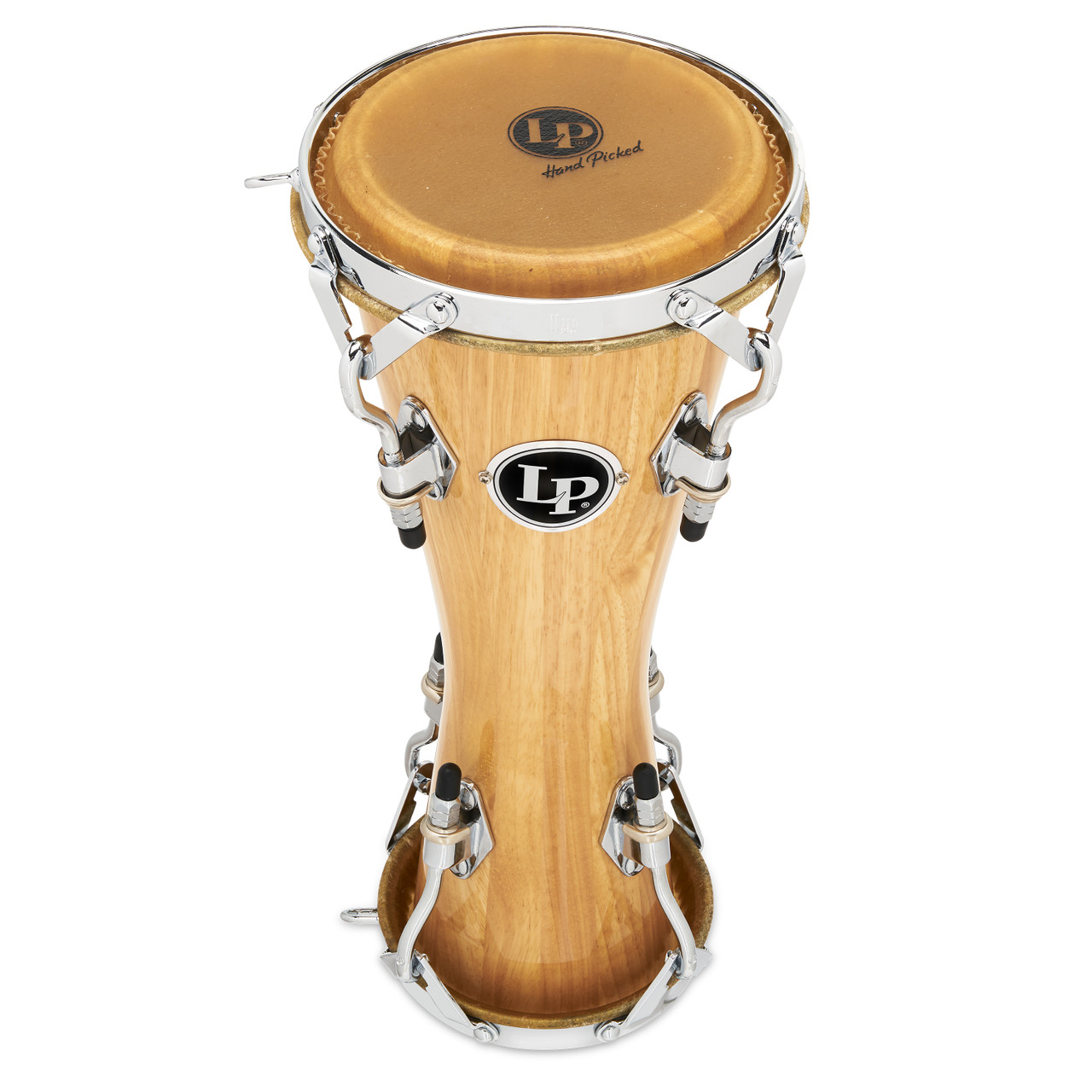Latin Percussion LP Pedrito Okonkolo Small Bata Drum in oak finish (LP492-AWC) â€“ handcrafted Afro-Cuban percussion instrument by LP, available at Musician Madness.