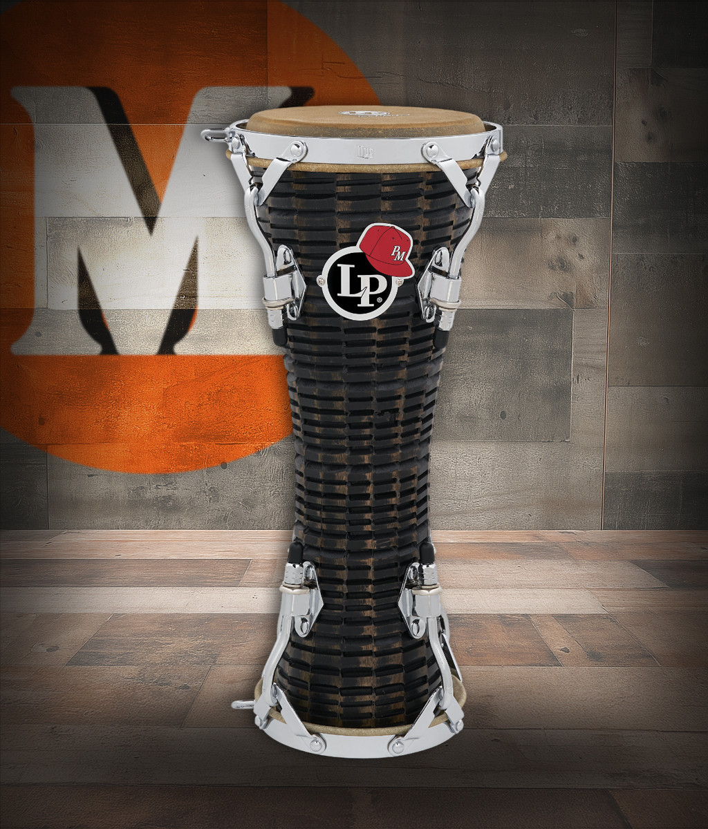 Latin Percussion LP Pedrito Martinez Signature Deep Cut Mango Okonkolo (LP492-PM) - handcrafted mango wood Bata drum designed with Pedrito Martinez, available at Musician Madness.