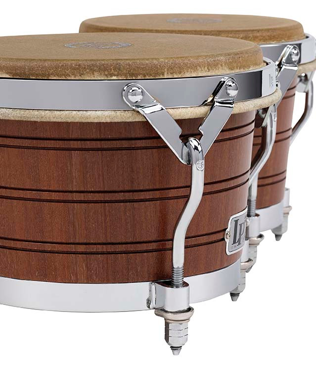 Latin Percussion LP Original Bongo Mahogany 6 3/4â€“8 1/4
