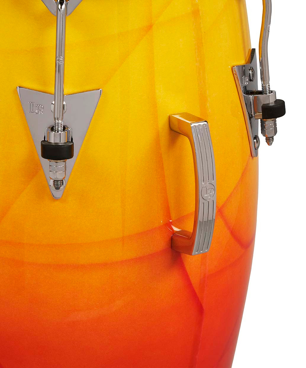 Latin Percussion LP Eddie Montalvo Traditional 11" Fiberglass Quinto with Chrome Hardware (LP222-1EM) – signature LP quinto drum, available at Musician Madness.