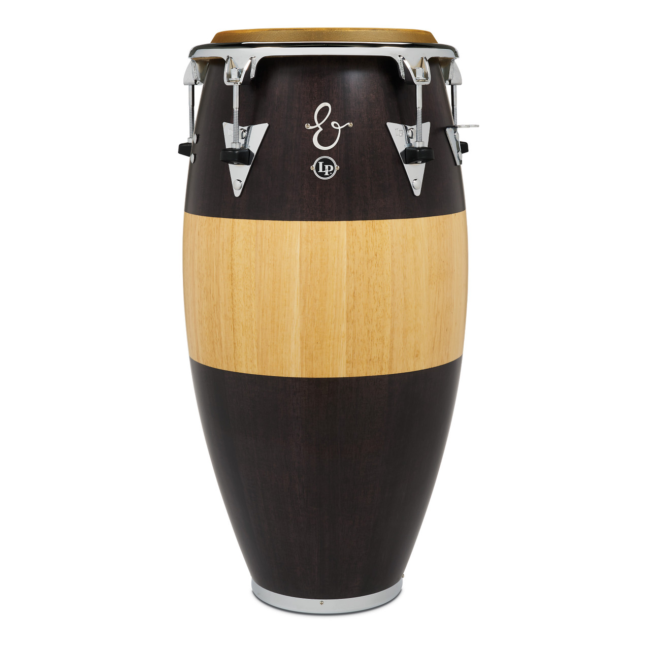 Latin Percussion LP E-Class Top-Tuning 11" Quinto - Oak Walnut/Natural Fade with Chrome Hardware (LP522T-EC)
