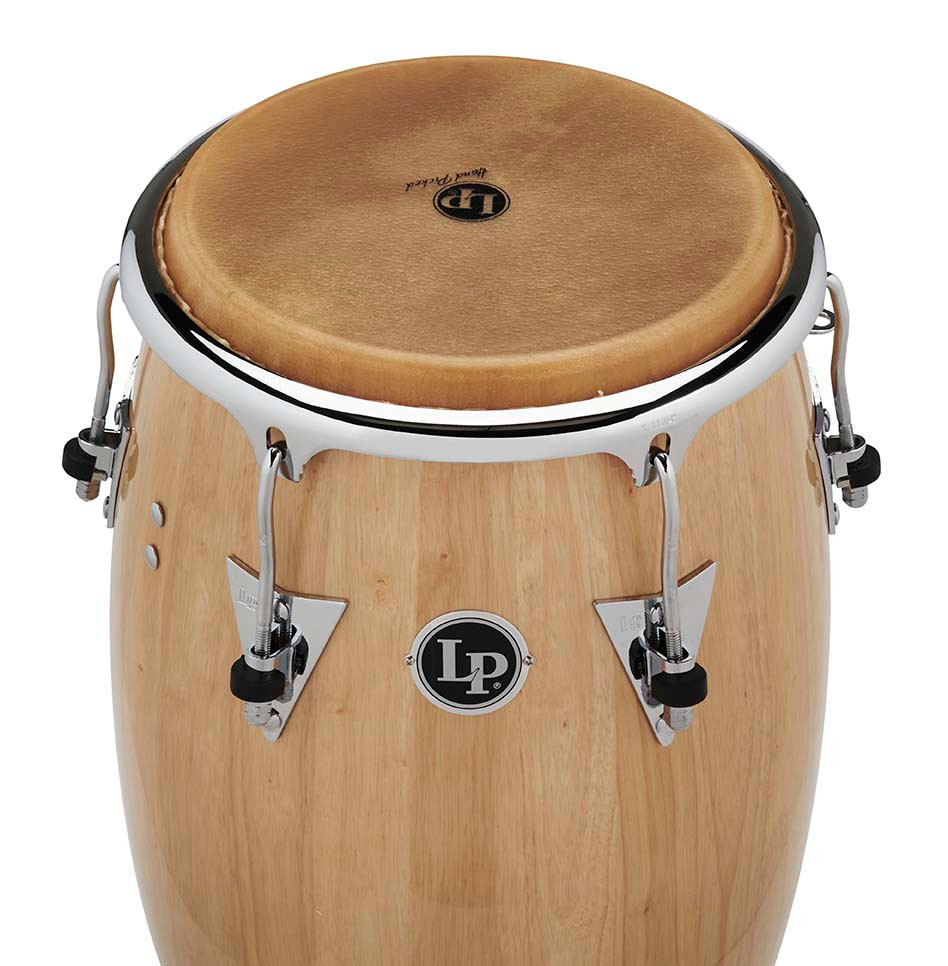 Latin Percussion LP Classic CCII 11" Quinto â€“ Oak Natural with Chrome Hardware (LP522X-AWC) â€“ professional LP quinto available at Musician Madness.