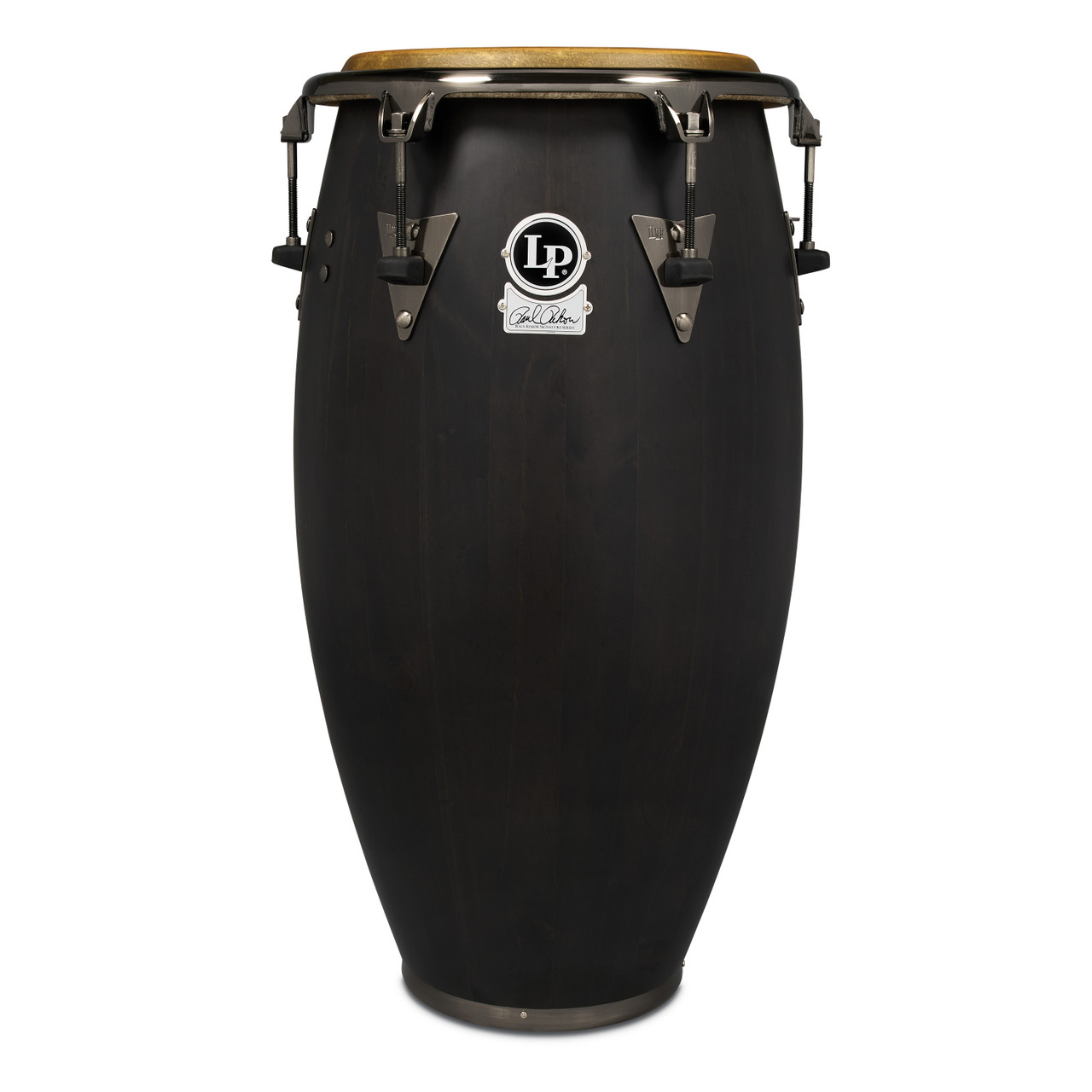 Latin Percussion LP Raul Rekow Top-Tuning 12-1/2" Tumba - NZ Pine Walnut Burst with Black Satin Hardware (LP552-TRRB) | Musician Madness