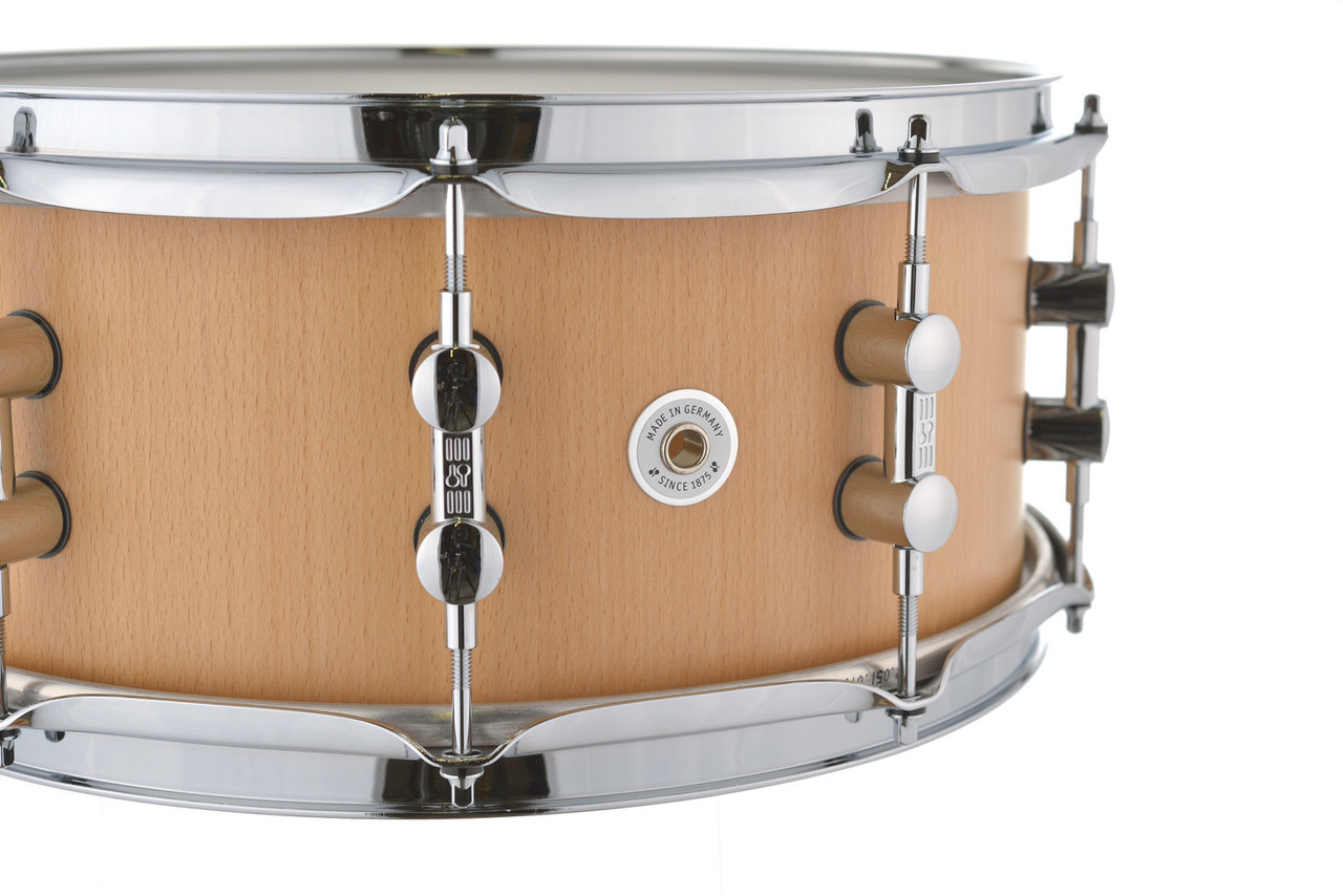 Sonor Kompressor 14 In. x 6 In. Beech Snare Drum (KS-1406-SDW-NAB) | Musician Madness