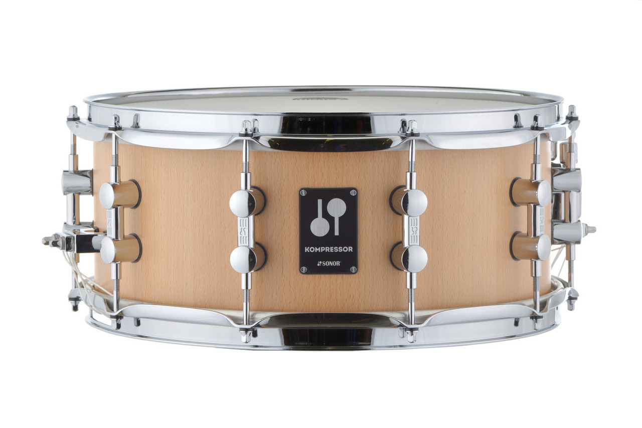 Sonor Kompressor 14 In. x 6 In. Beech Snare Drum (KS-1406-SDW-NAB) | Musician Madness