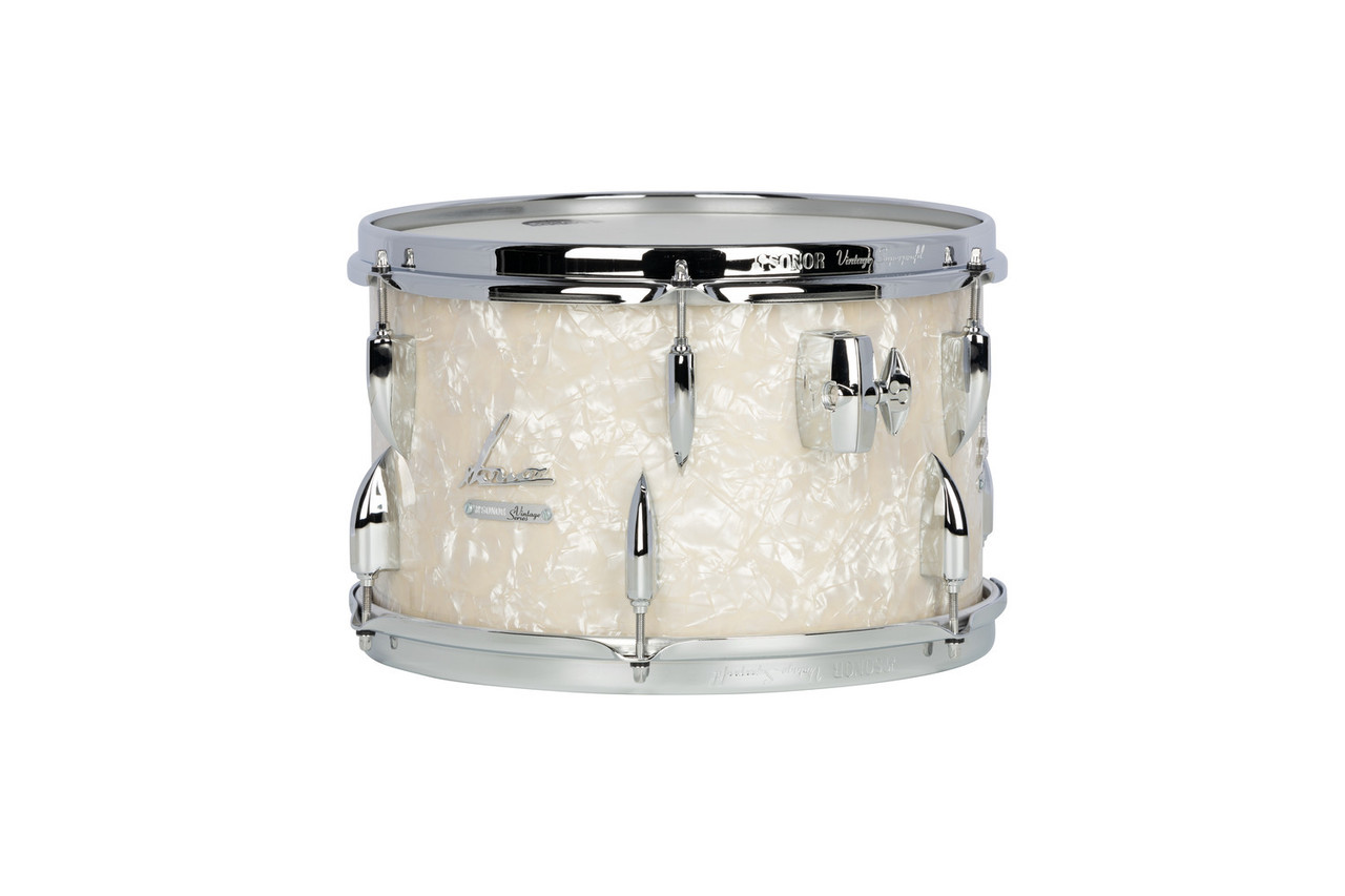 Sonor VT-1308-TT-VPRL Vintage Series 13” x 8” Tom – Vintage Pearl finish available at Musician Madness.