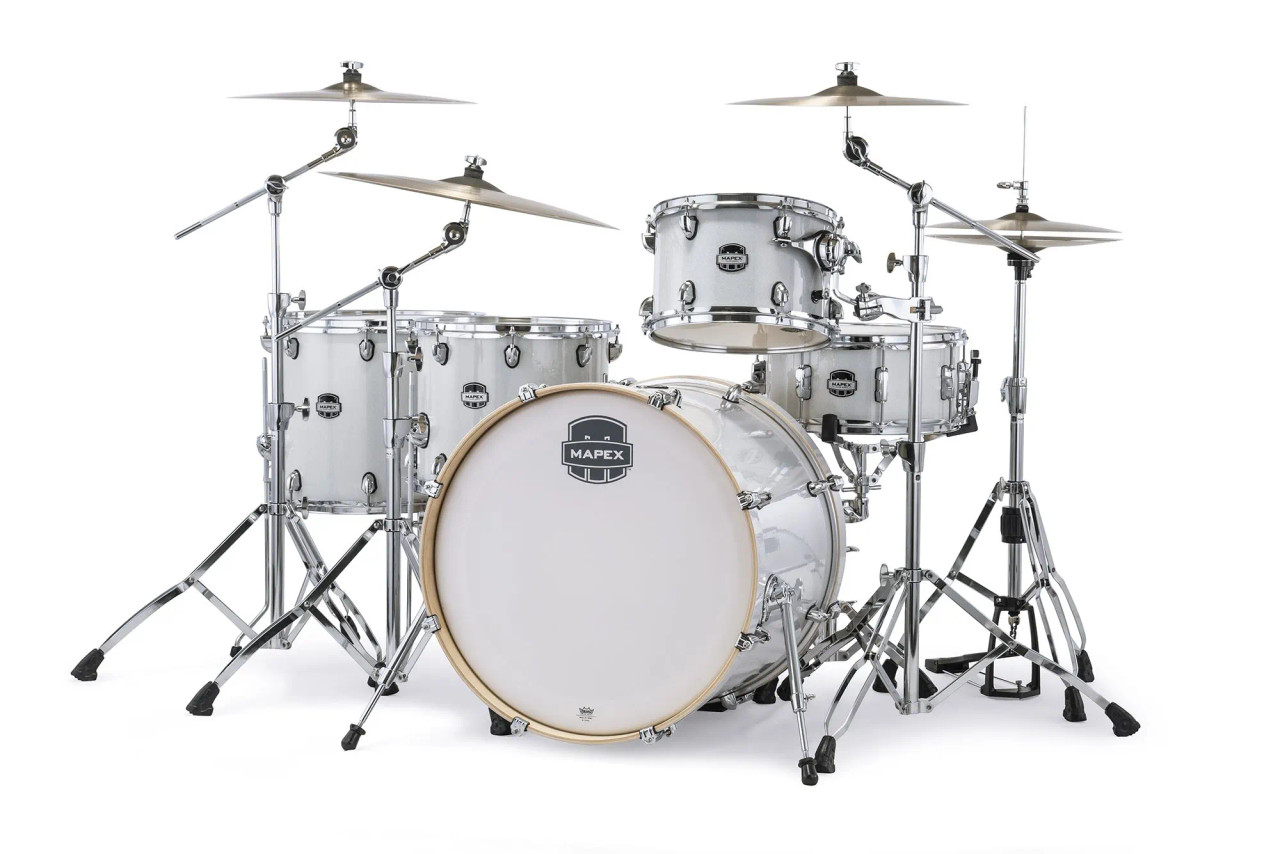 Mapex Mars Birch 5-Piece Crossover Shell Pack - Diamond Sparkle (MA528SFDT) | Musician Madness