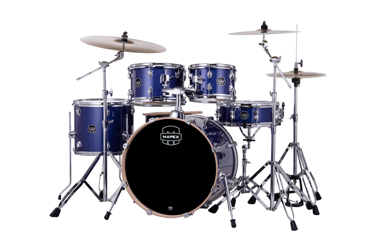 Mapex Venus 5-Piece Fusion Drum Set - Blue Sky Sparkle (VE5045FTCVI) | Musician Madness