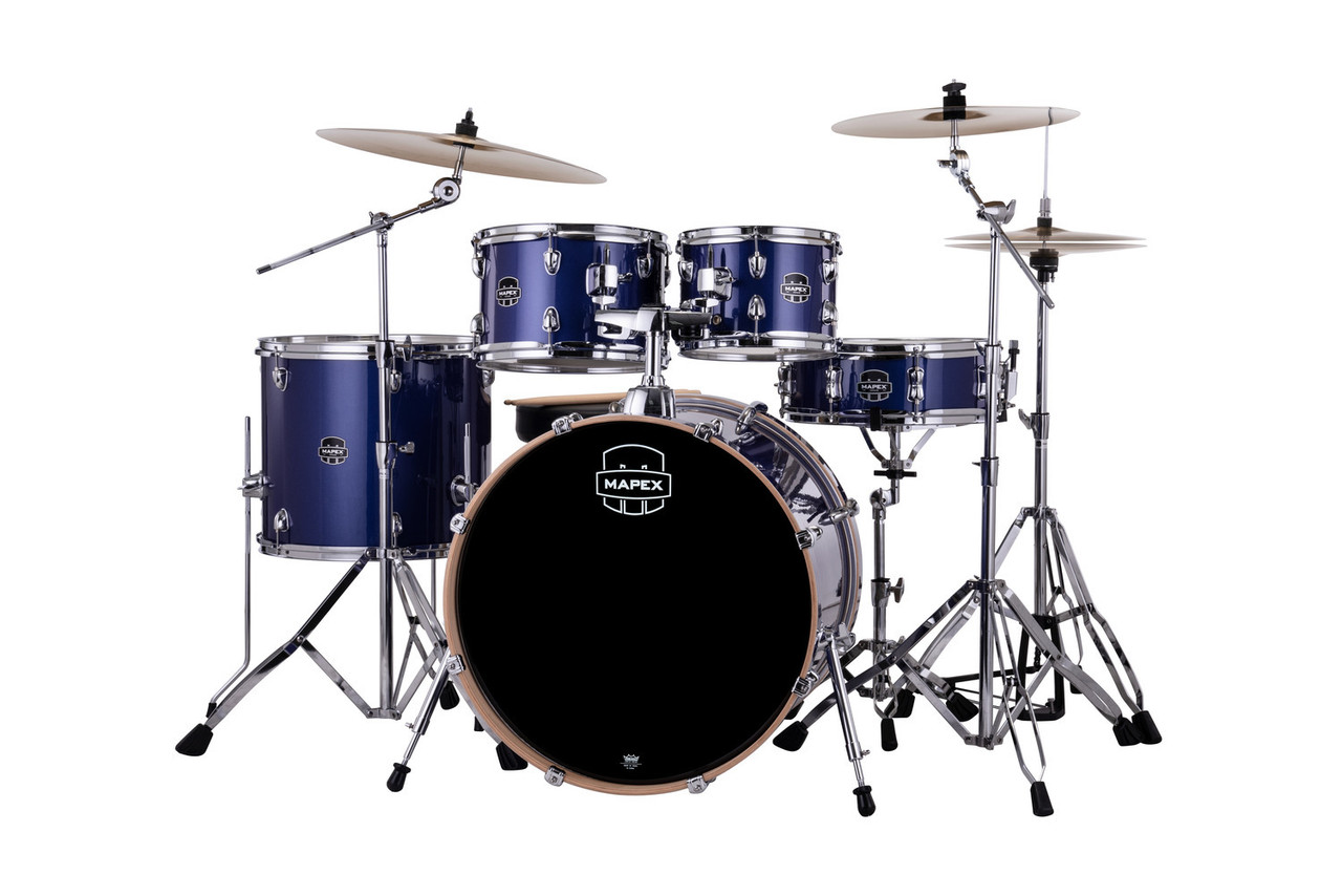 Mapex Venus 5-Piece Rock Drum Set - Blue Sky Sparkle (VE5295FTCVI) | Musician Madness