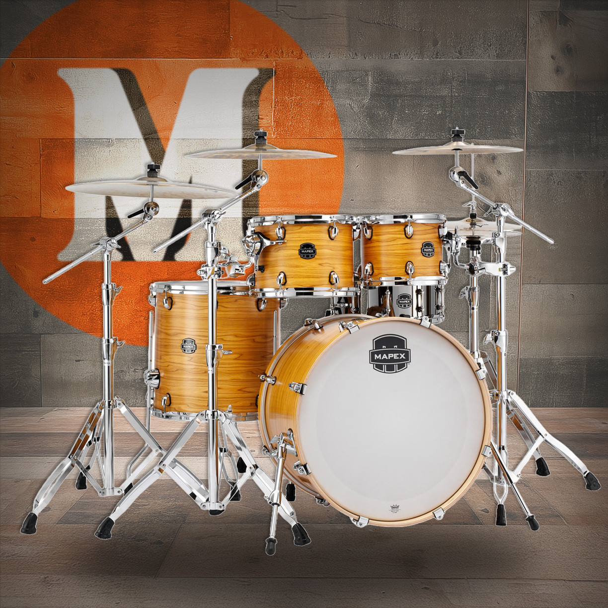 Mapex Armory Series 5-Piece Rock Shell Pack - Desert Dune (AR529SCDW) | Musician Madness