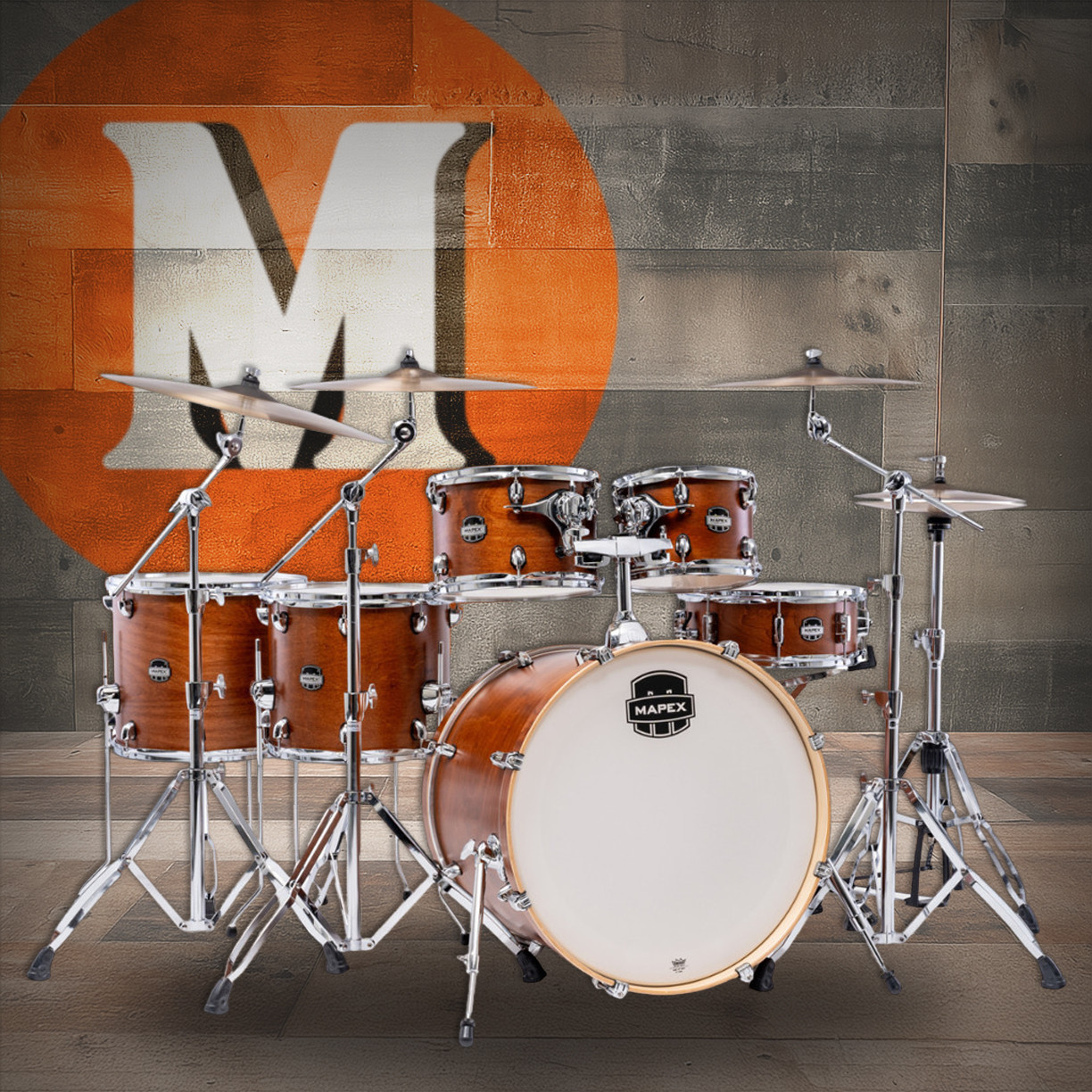 Mapex Mars Maple Studioease Shell Pack - Cortado Satin (MM628SFUWM) | Musician Madness