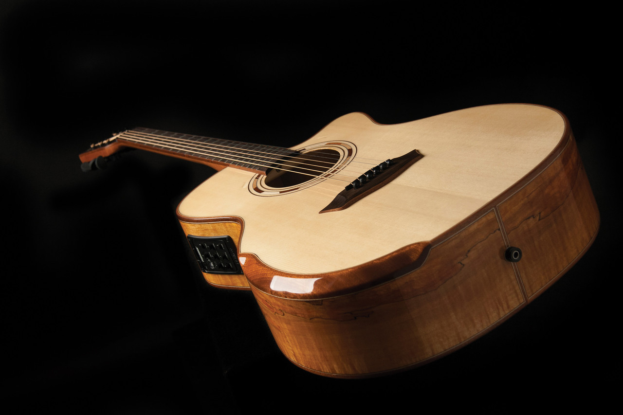 Washburn Comfort Deluxe 66 G66SCE Acoustic-Electric - Spalted