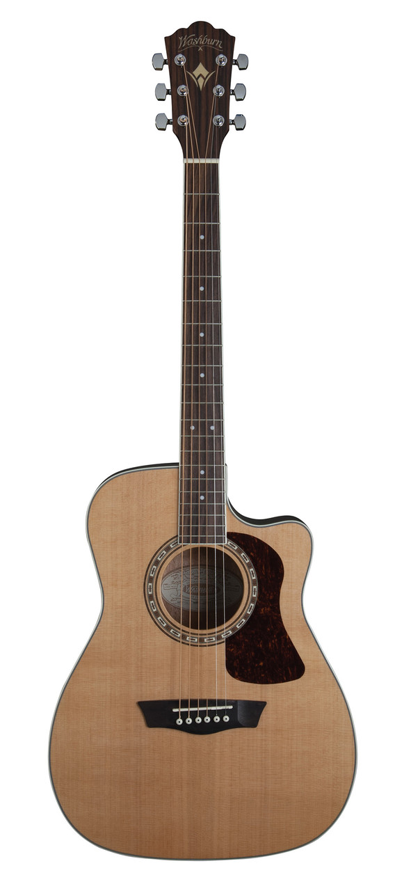 Washburn Heritage 10 Series F11SCE Acoustic-Electric - Natural (HF11SCE-O-U) | Musician Madness