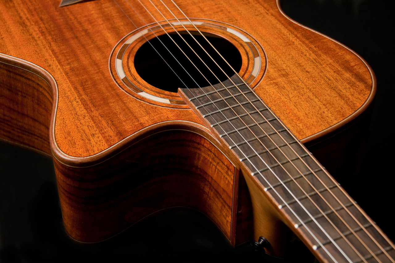 Washburn Comfort Deluxe 55 Series G55CE Acoustic-Electric - Koa (WCG55CE-O-U) | Musician Madness