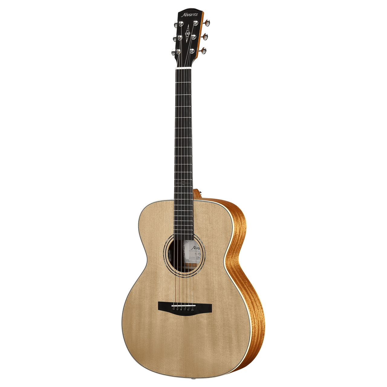 Alvarez Laureate LF60E Folk/OM Acoustic-Electric - Natural (LF60E) | Musician Madness