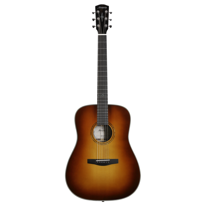 Alvarez Laureate LD70E Dreadnought Acoustic-Electric - Herringbone Sunset (LD70E_Herringbone_Sunset) | Musician Madness