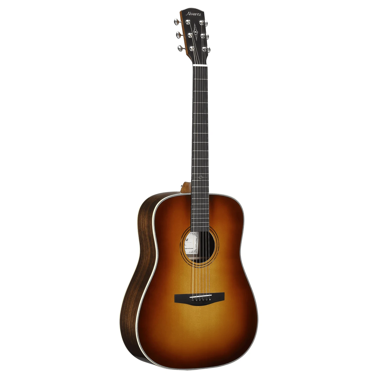 Alvarez Laureate LD70e Dreadnought Acoustic-Electric - Herringbone