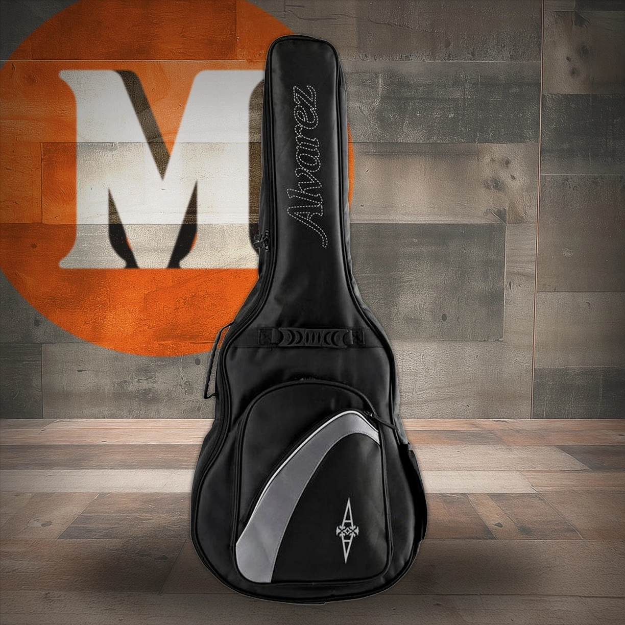 Alvarez Deluxe 15mm Padded Gig Bag - Mini Dreadnought (AGB-15MD) | Musician Madness