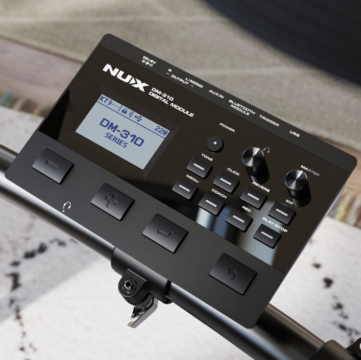 NUX DM-310 All-Mesh Head Digital Drum Kit (NUX DM310) | Musician Madness