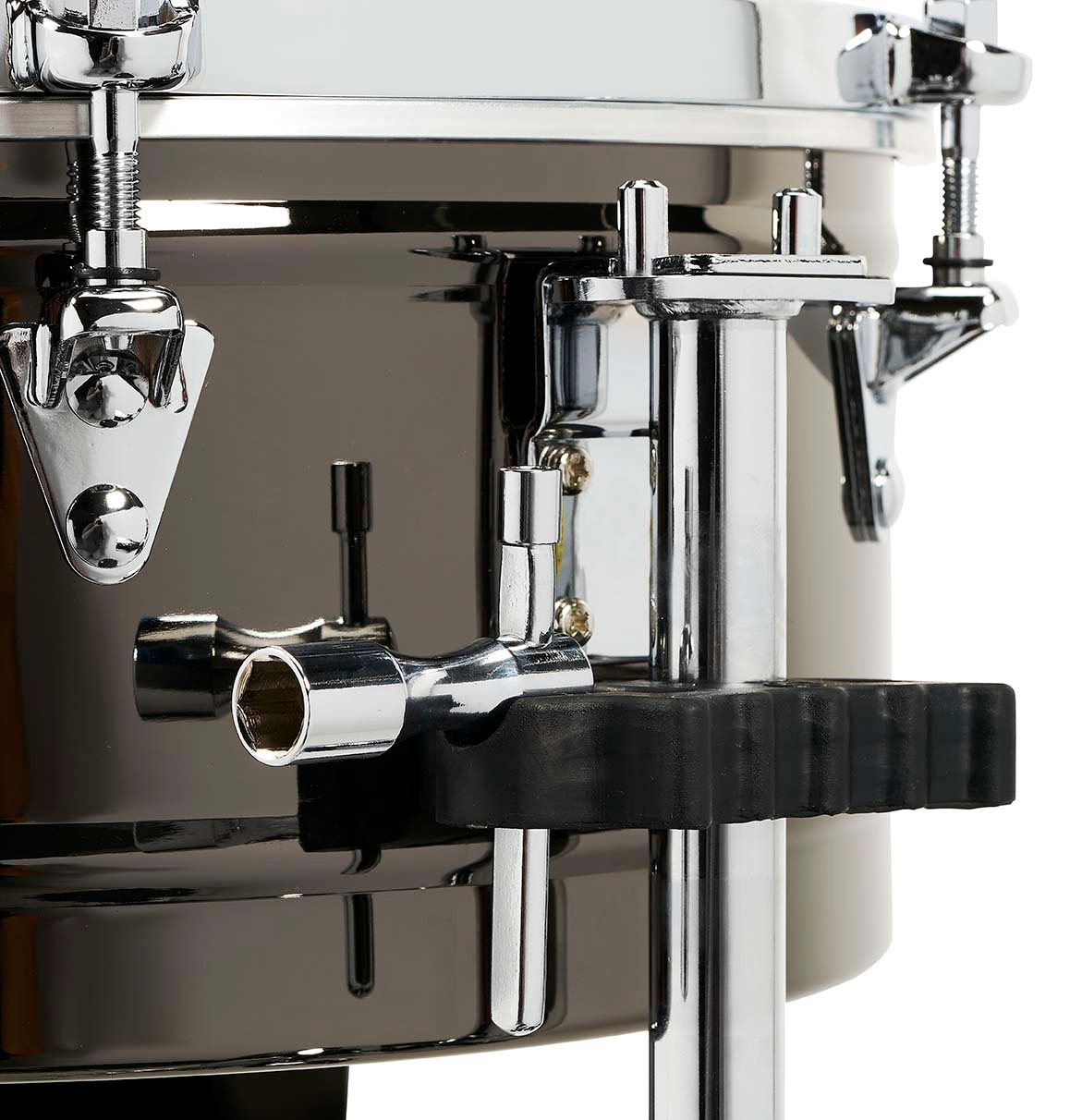 Latin Percussion LP1415-KP Karl Perazzo 14"/15" Timbales - Black Nickel / Chrome (LP1415-KP) | Musician Madness