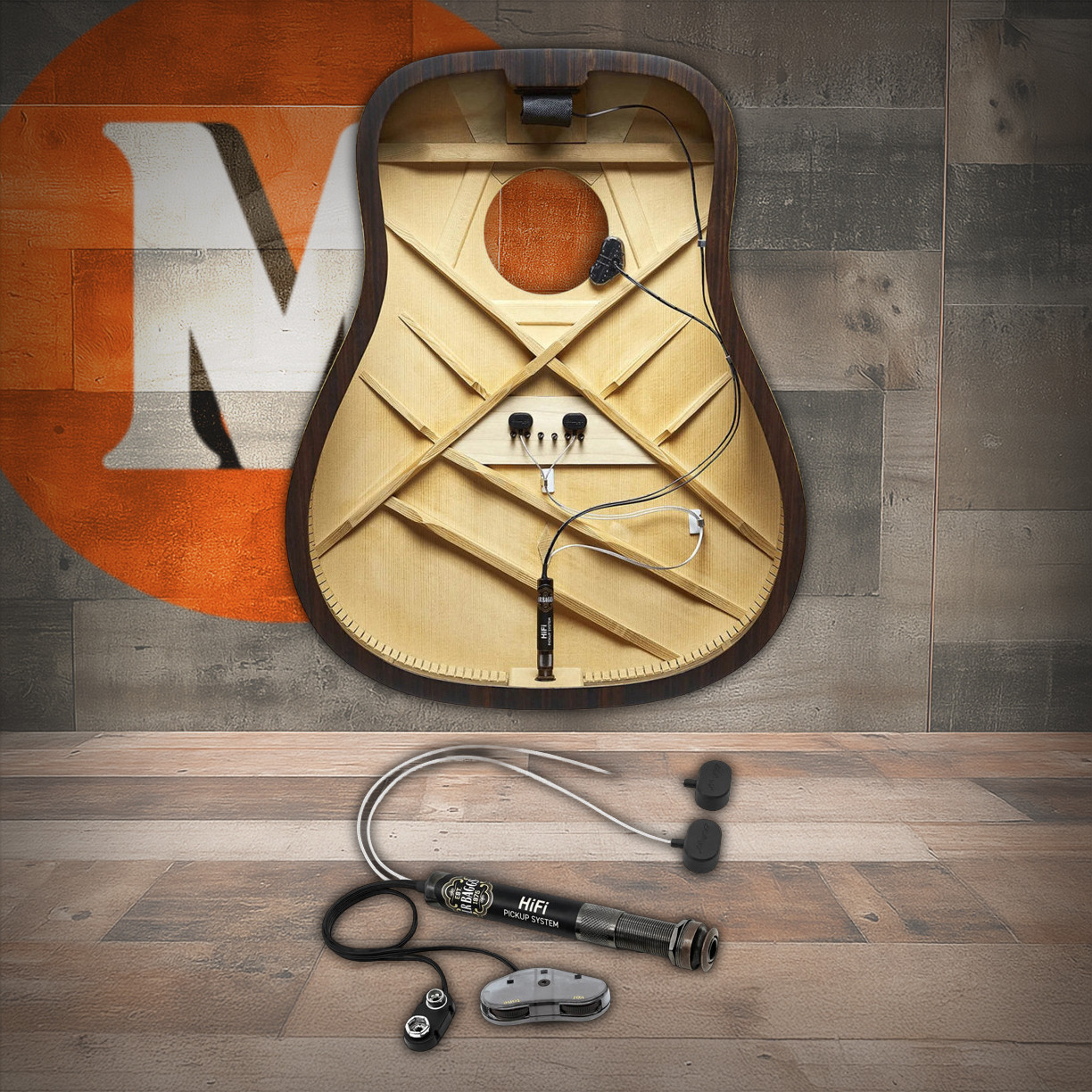 LR Baggs HiFi High-Fidelity Bridge Plate Pickup System (LRBAGGSHIFI) | Musician Madness