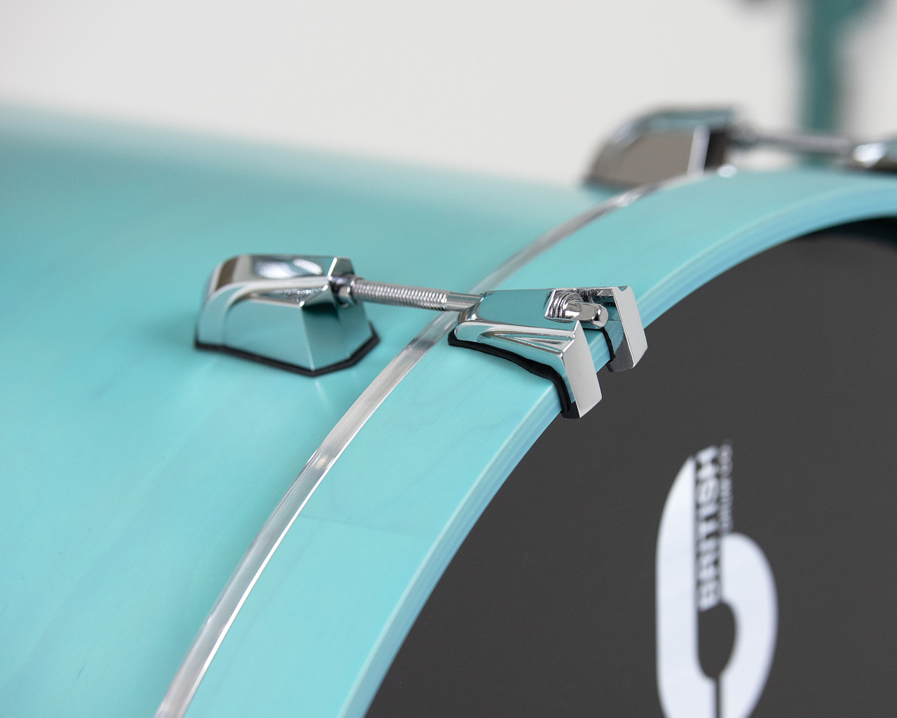 British Drum Co. Enigma Series Club Kit â€“ Satin Teal (ENG-22-CB-STL) | Musician Madness