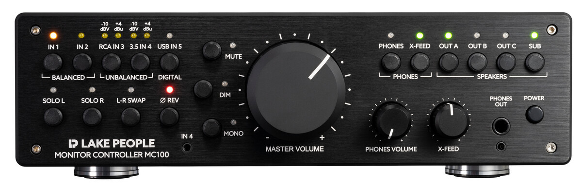 Lake People LP-MC100 Monitor Controller (LP-MC100) | Musician Madness