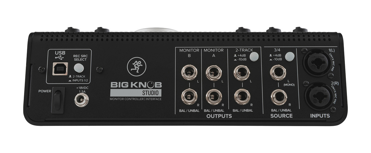 Mackie Big Knob Studio 3x2 Monitor Controller USB I/O (BIGKNOBSTUDIO) | Musician Madness