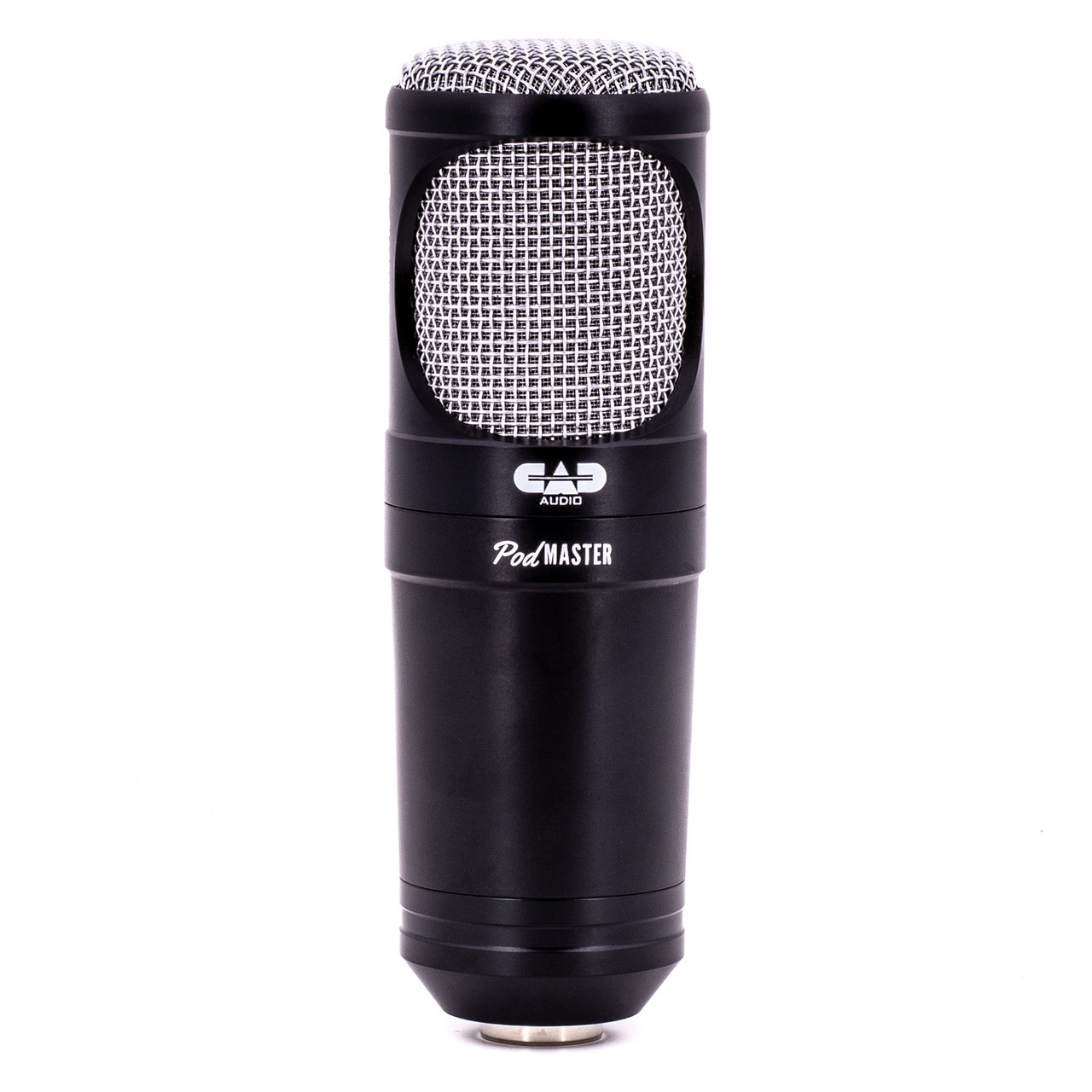 CAD PodMaster Super D Condenser Microphone (SUPERD) featuring broadcast-quality sound, studio-grade clarity, and a durable design ideal for podcasting, streaming, and voiceover work.