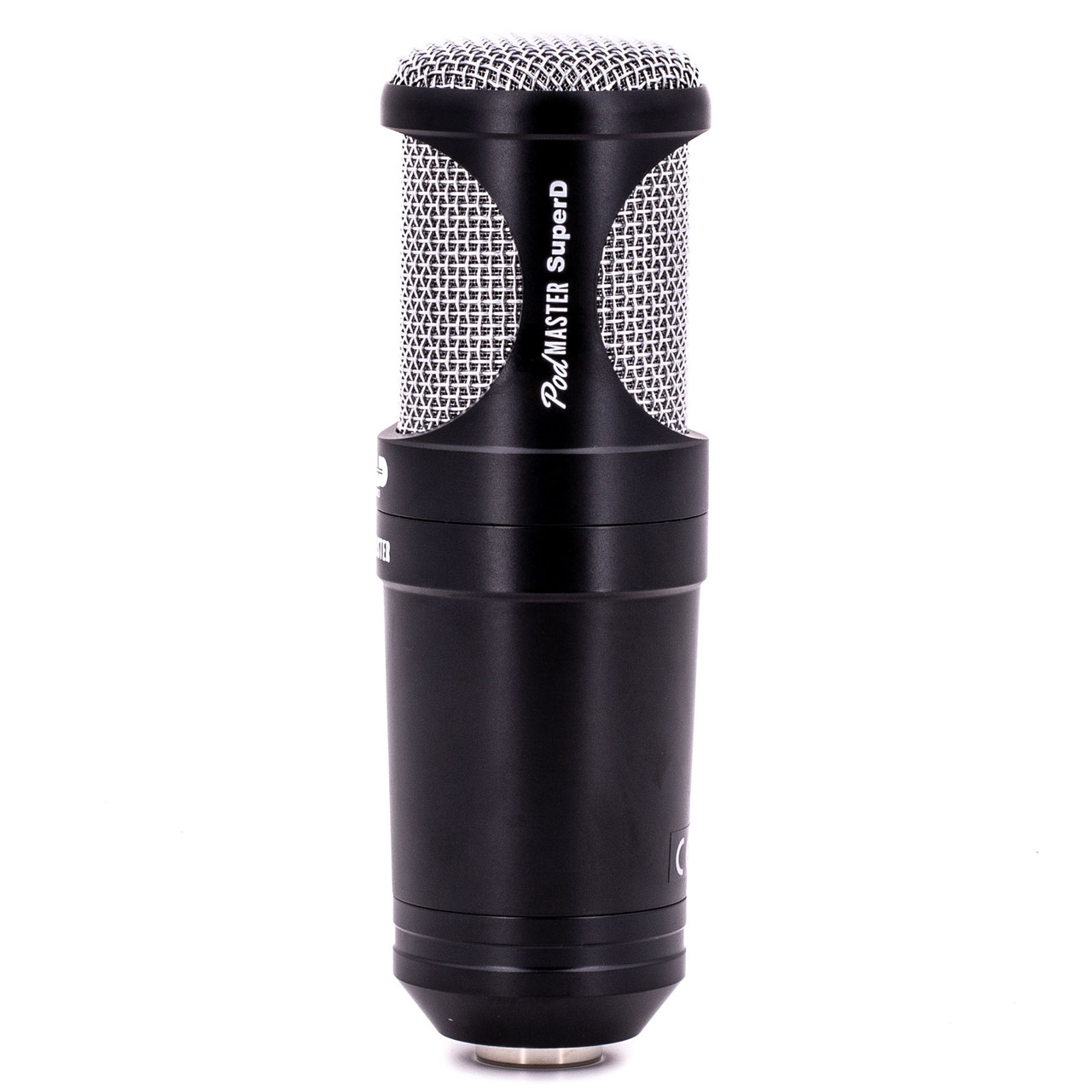 CAD PodMaster Super D Condenser Microphone (SUPERD) featuring broadcast-quality sound, studio-grade clarity, and a durable design ideal for podcasting, streaming, and voiceover work.