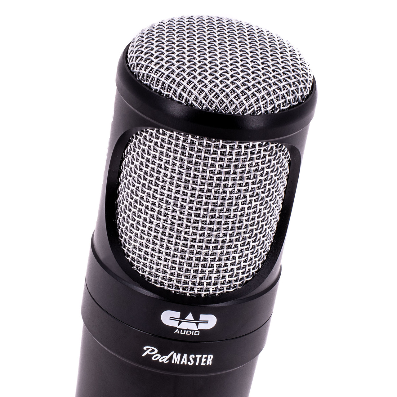 CAD PodMaster Super D Condenser Microphone (SUPERD) featuring broadcast-quality sound, studio-grade clarity, and a durable design ideal for podcasting, streaming, and voiceover work.
