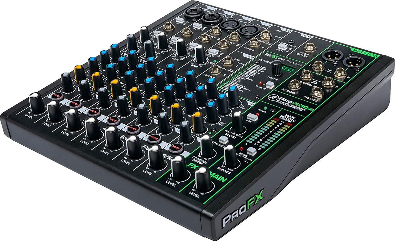 Mackie ProFX10v3 10-Channel Mixer (PROFX10-V3) | Musician Madness