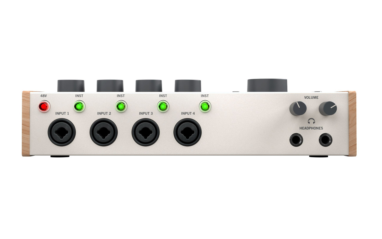 Universal Audio Volt 476P USB Audio Interface (UA-VOLT-476P-U) featuring four Vintage Mic Preamps, built-in 76 Compressors, USB-C connectivity, and multi-channel studio-quality recording for musicians, podcasters, and creators.