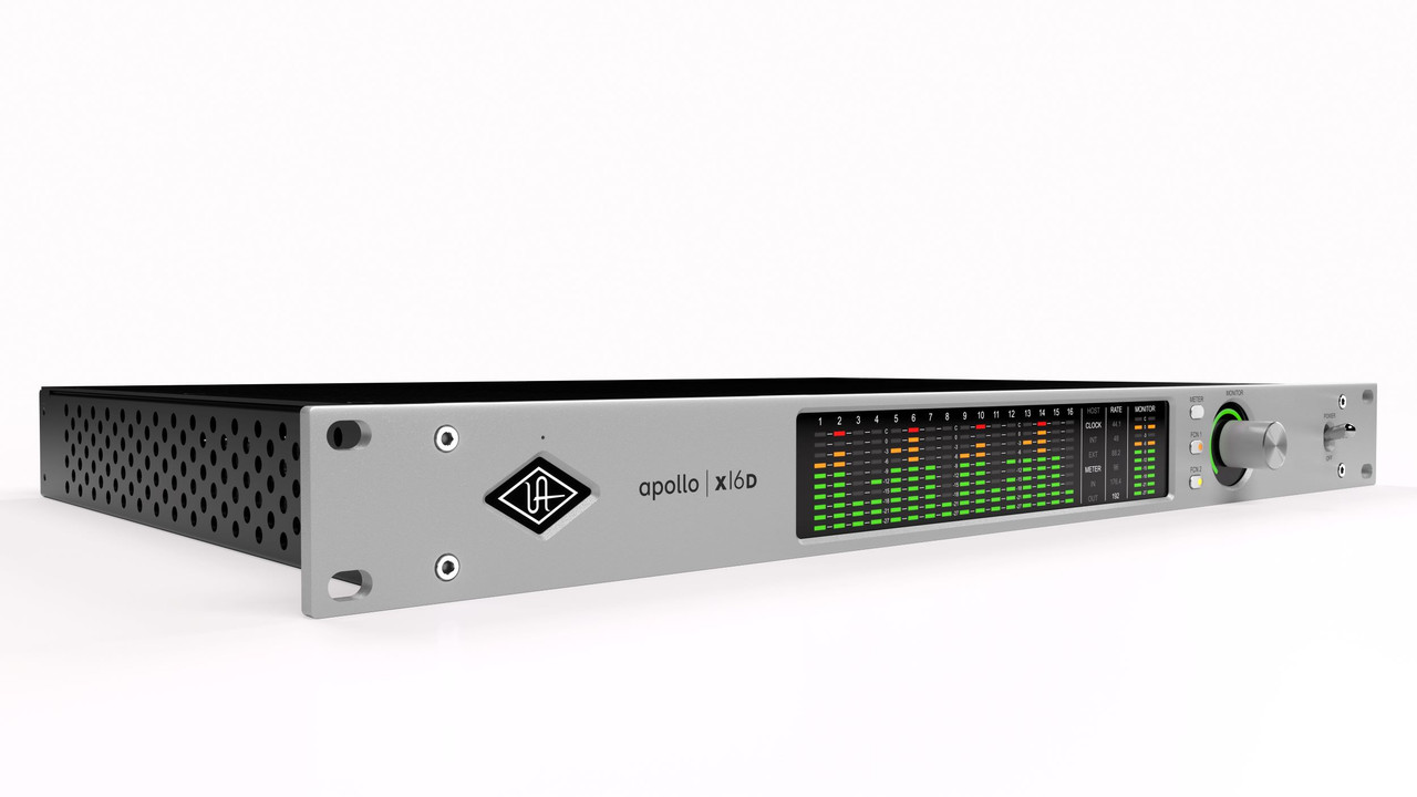 Universal Audio Apollo Dante x16D 18x20 Rackmount Thunderbolt Interface - Essentials Edition (UA-APX16DG2-ESS-U) | Musician Madness
