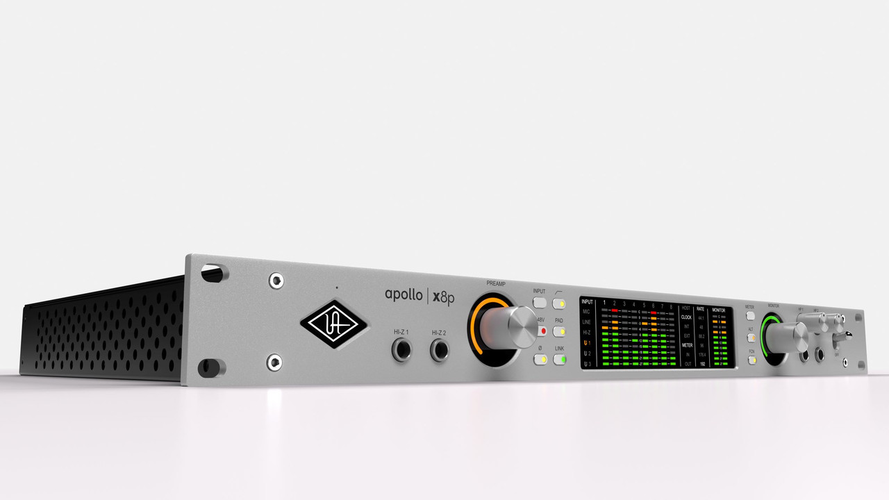 Universal Audio Apollo x8P Rackmount Recording Interface - Studio+ Gen 2 (UA-APX8PG2-STU-U) | Musician Madness