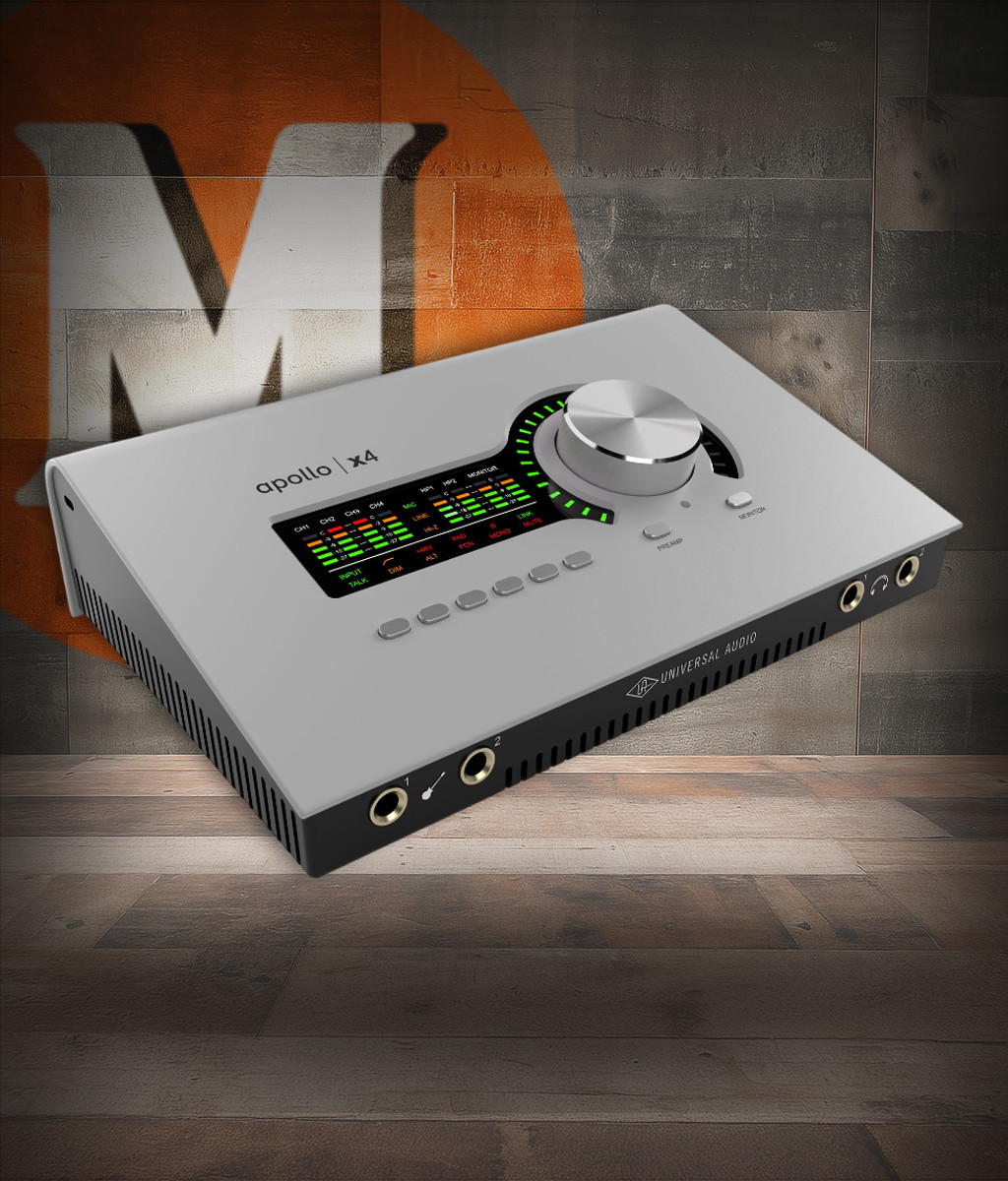 Universal Audio Apollo x4 Rackmount Recording Interface - Studio+