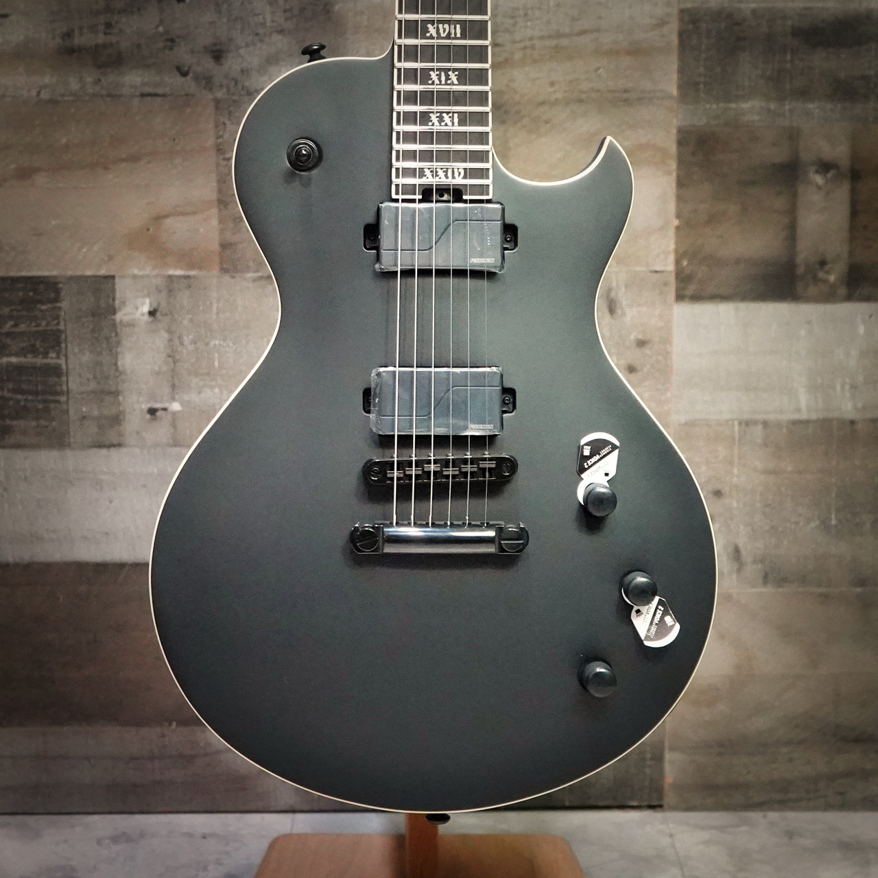 Schecter Solo-II SLS Elite Evil Twin - Satin Black (1338) | Musician Madness