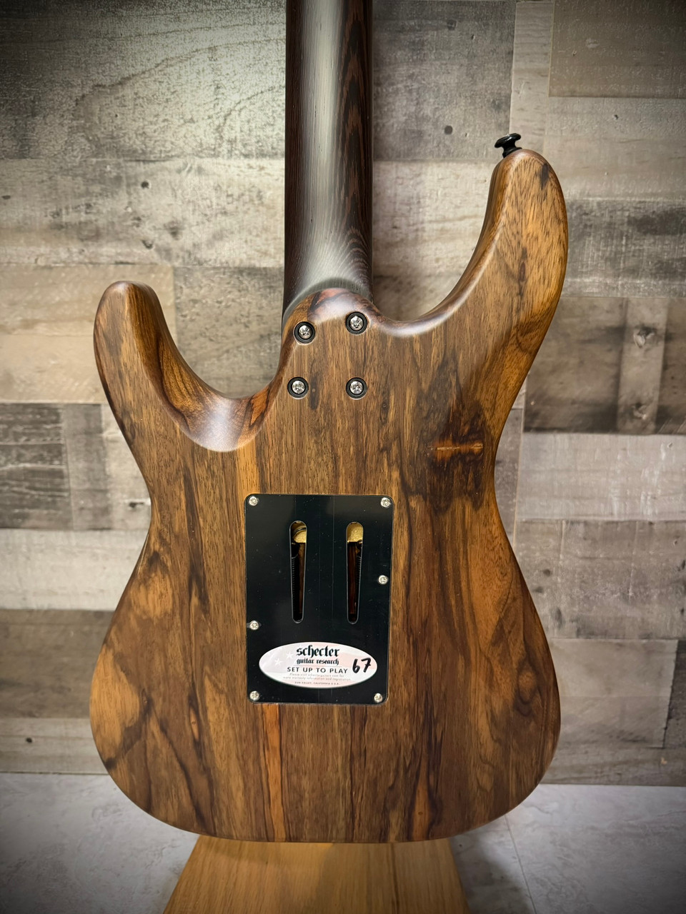 サンダー Schecter Sun Valley Super Shredder Exotic FR - Natural Satin (1265