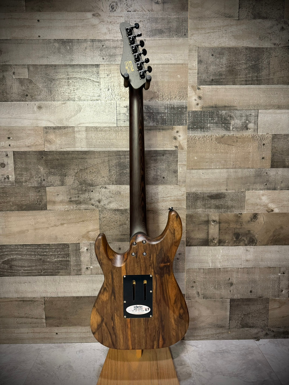 Schecter Sun Valley Super Shredder Exotic FR - Natural Satin (1265