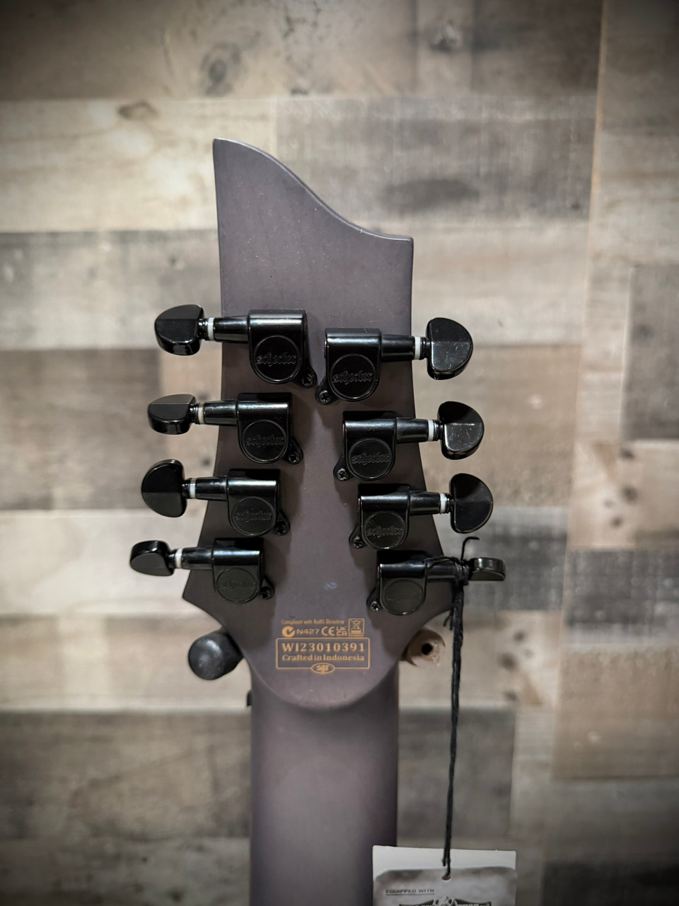 Schecter Omen Elite-8 MS 8-String - See-Thru Blue Burst B-Stock (2467)