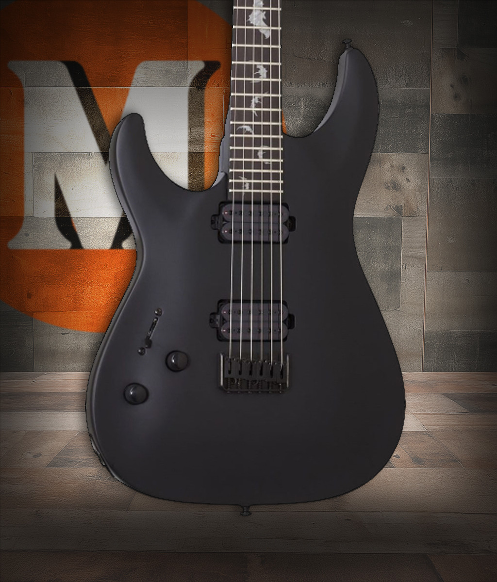 Schecter Damien-6 Left-Handed – Satin Black (2473)