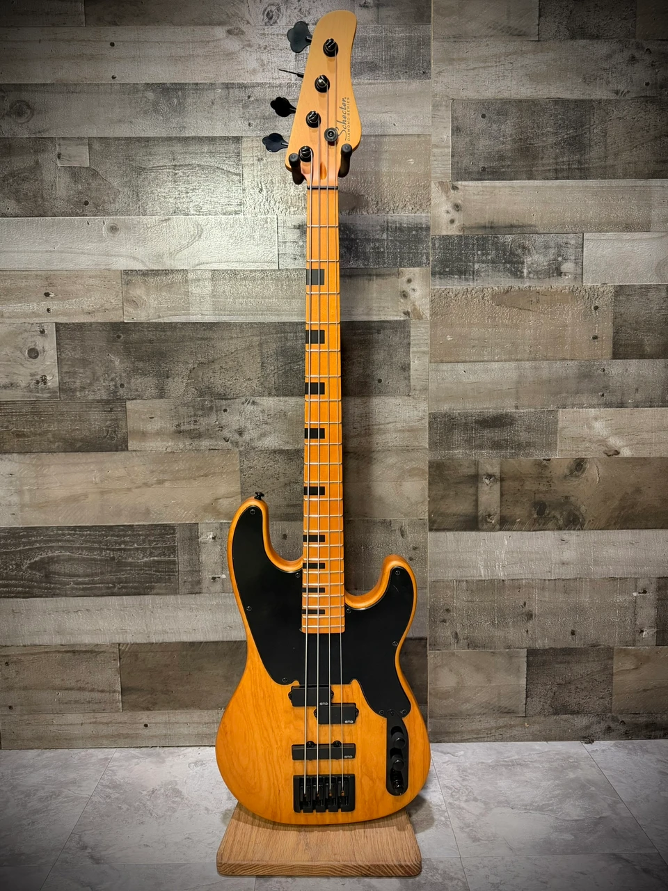 Schecter Model-T Session Bass - Aged Natural Satin B-Stock (2848)