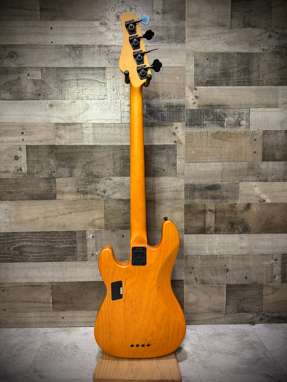 Schecter Model-T Session Bass - Aged Natural Satin B-Stock (2848) | Musician Madness
