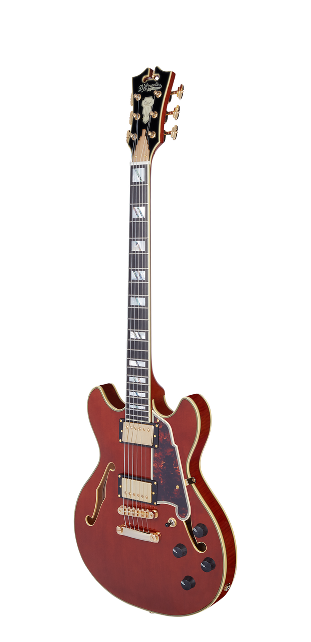 D'Angelico Excel Mini DC Electric Guitar - Viola (DAEMINIDCVIOGS) | Musician Madness