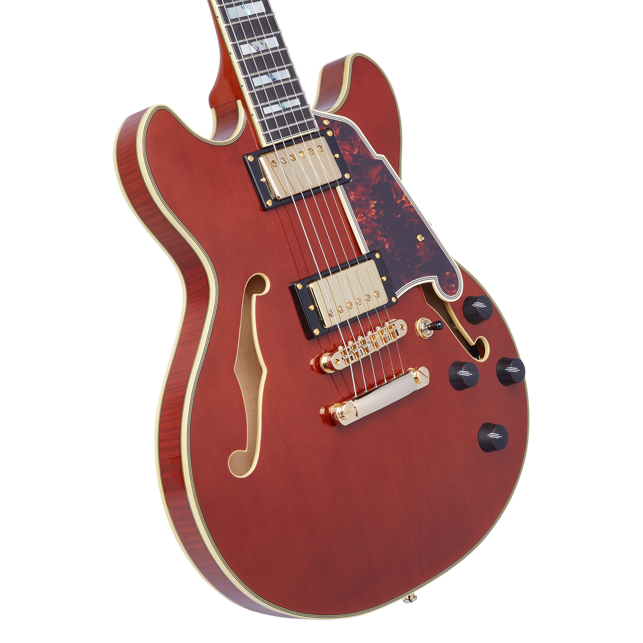 D'Angelico Excel Mini DC Electric Guitar - Viola (DAEMINIDCVIOGS) | Musician Madness
