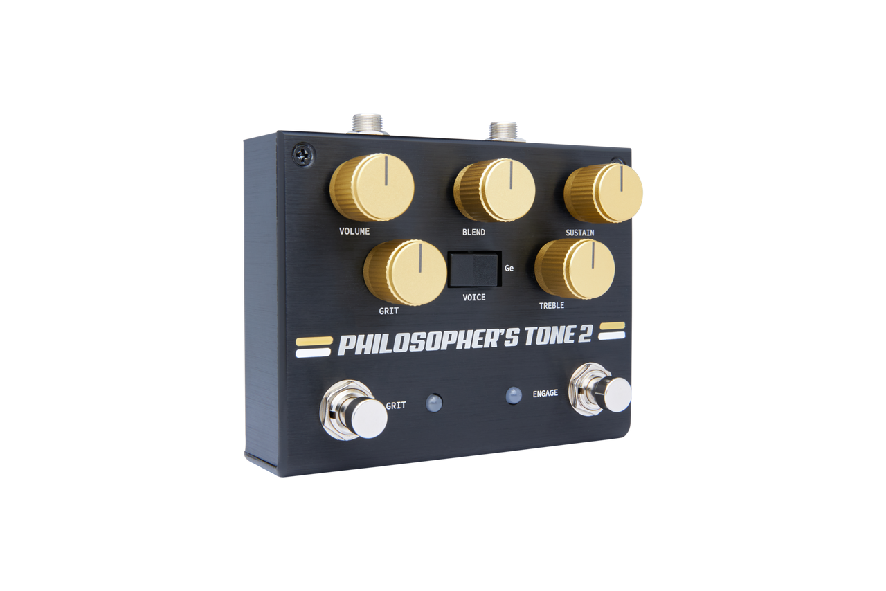 Pigtronix Philosopher Tone 2 Compressor Sustainer Pedal with Grit (PT2) | Musician Madness