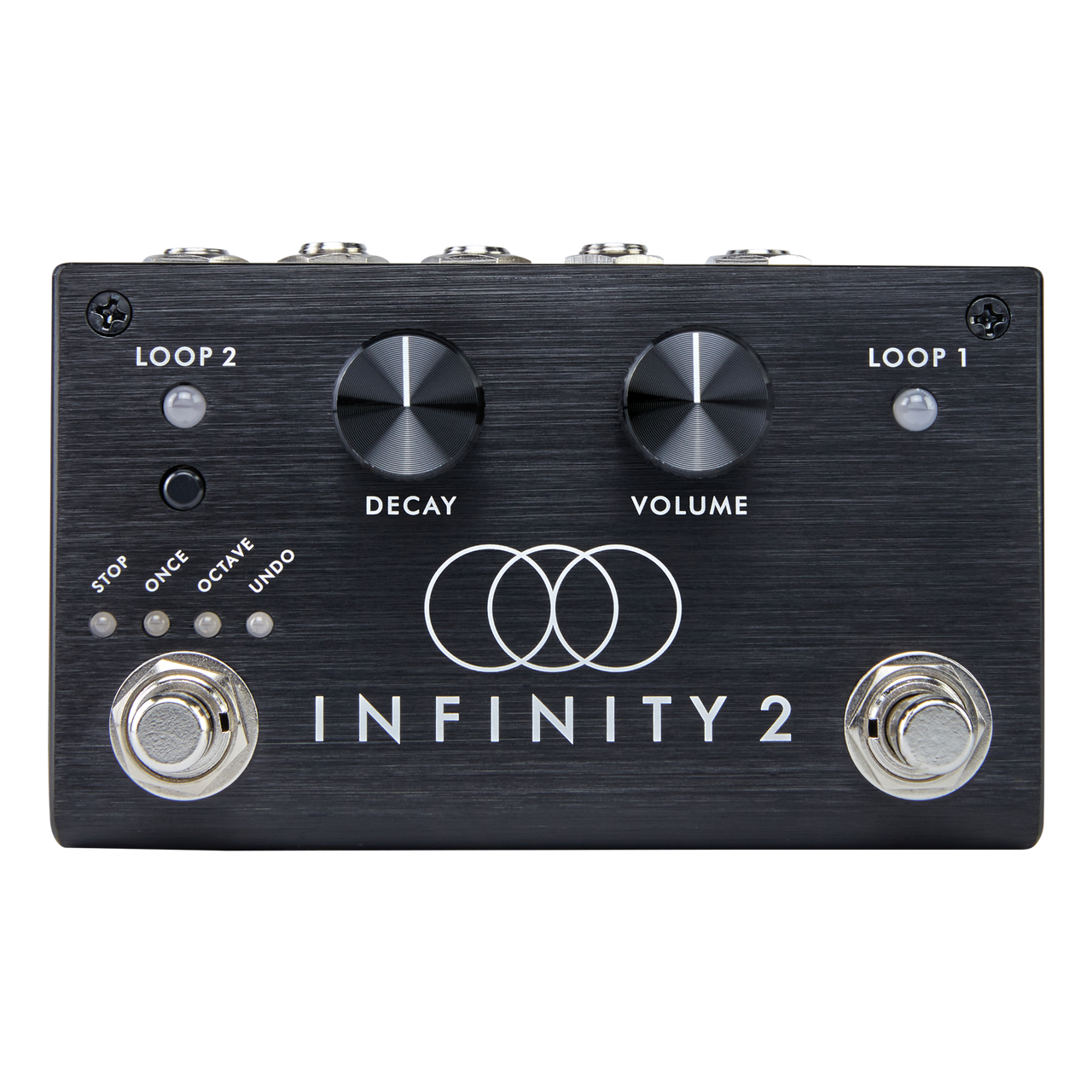 Pigtronix Infinity 2 Hi-Fi Stereo Double Looper (SPL2) featuring dual loop engines, high-fidelity audio, instantaneous loop creation, and compact design for live performance and studio creativity.
